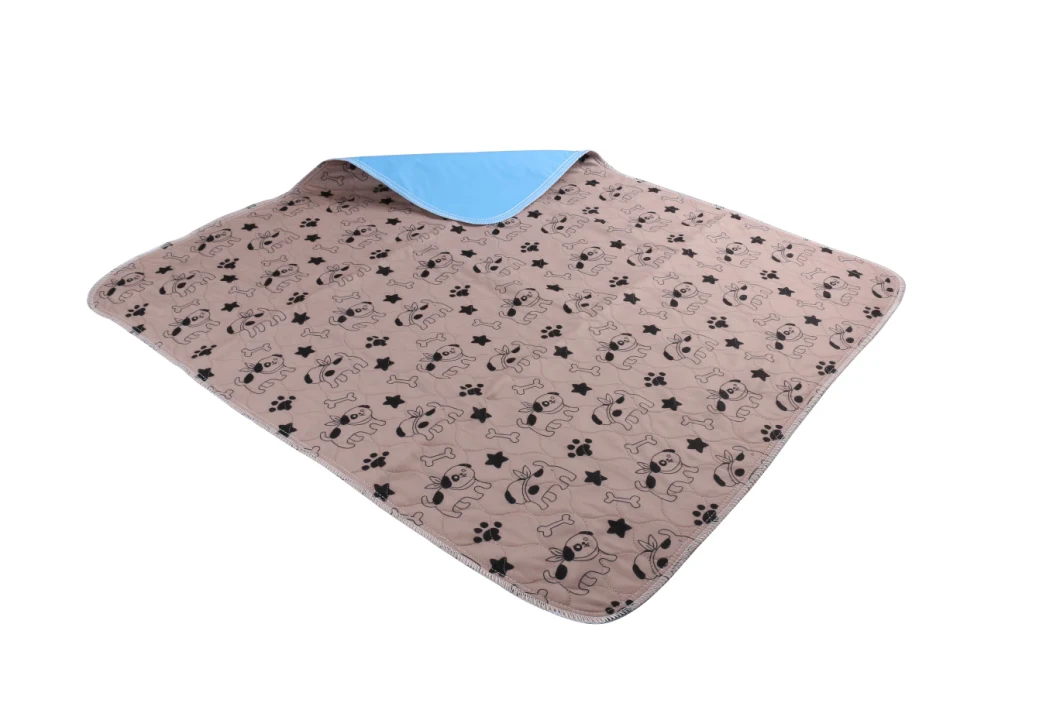 Absorbent Washable Pet Training Pad Reusable Waterproof Dog PEE Pad