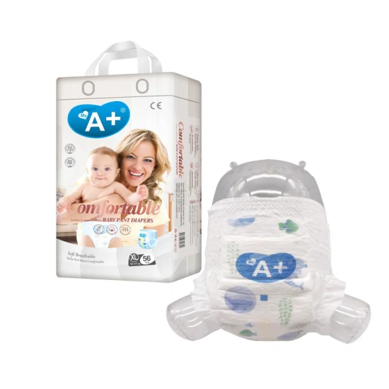 Fraldas pull-up de boa absorção, alta qualidade, confortáveis ​​e práticas para bebês adultos