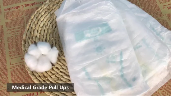 Fábrica de Calças de Fraldas para Bebês//Fabricação de UPS de Puxe para Bebês